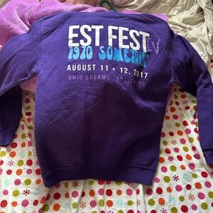 MGK (machine gun Kelly) sweatshirt, EST FEST 2017 merch
